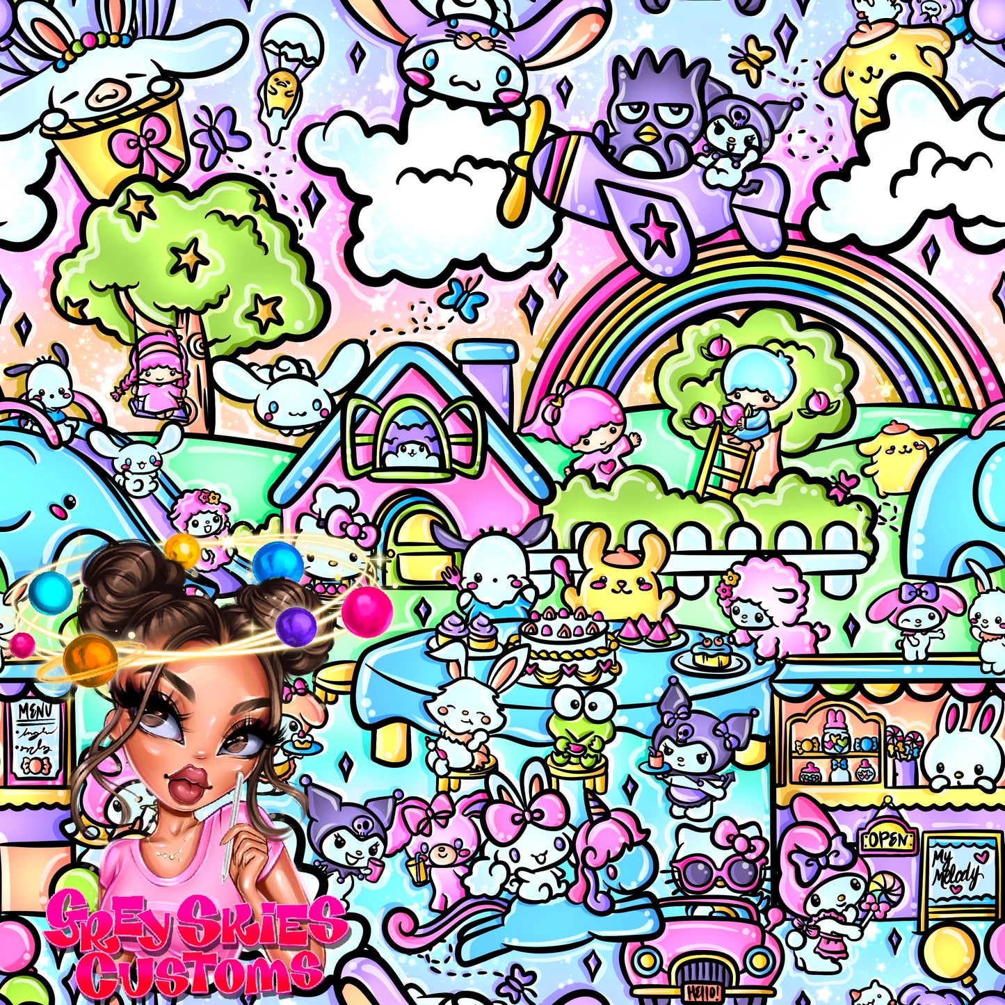 ✨LIMITED✨ 
Hello Sanrio BRIGHT