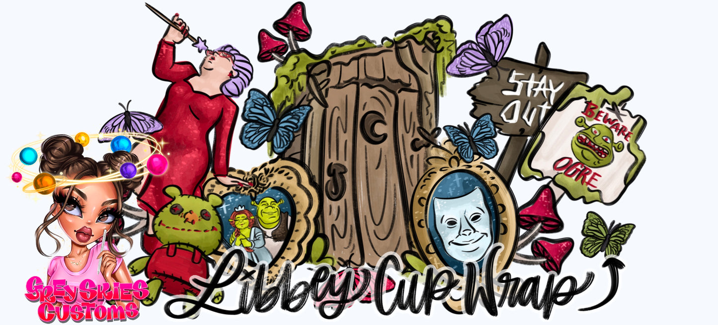 Swamp Life Libbey Cup Wrap