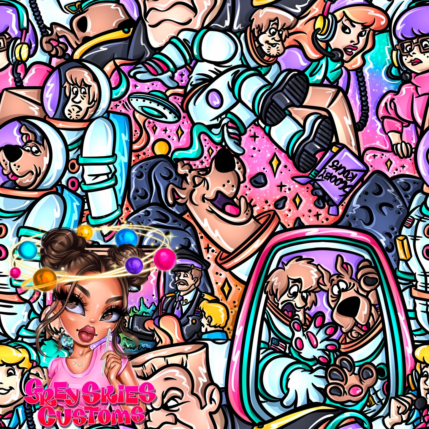 ✨LIMITED✨ Space Scooby- Girl