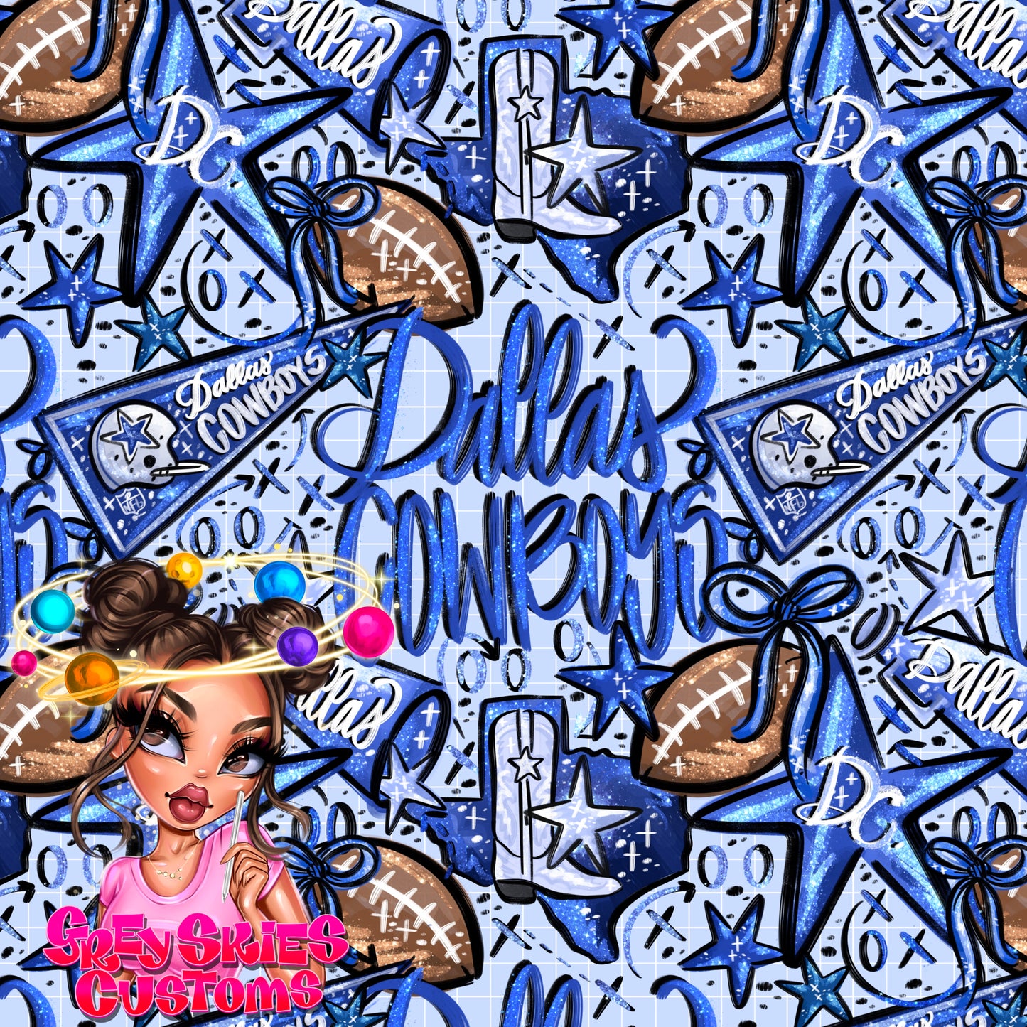 ✨LIMITED✨ Dallas Doodle