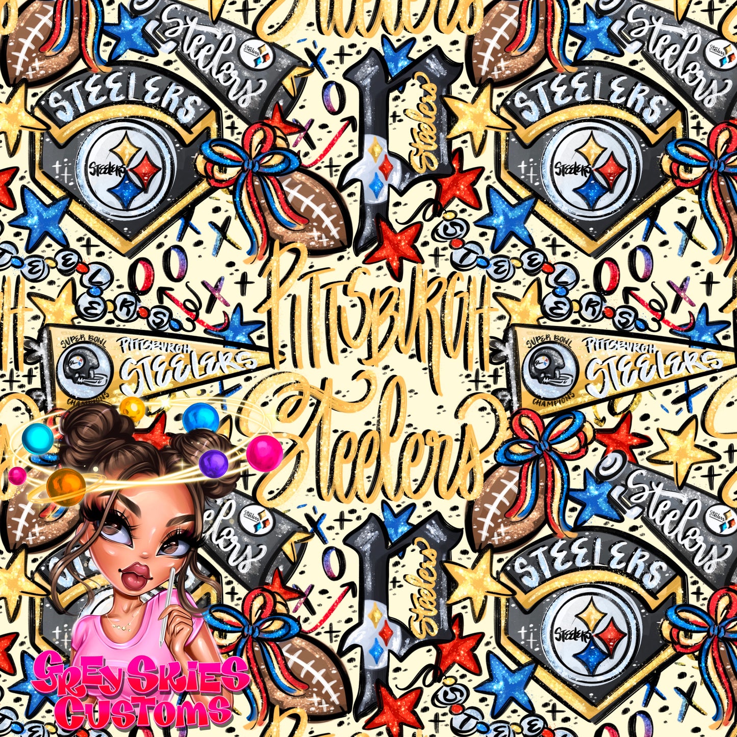 ✨LIMITED✨ Steeler Doodle