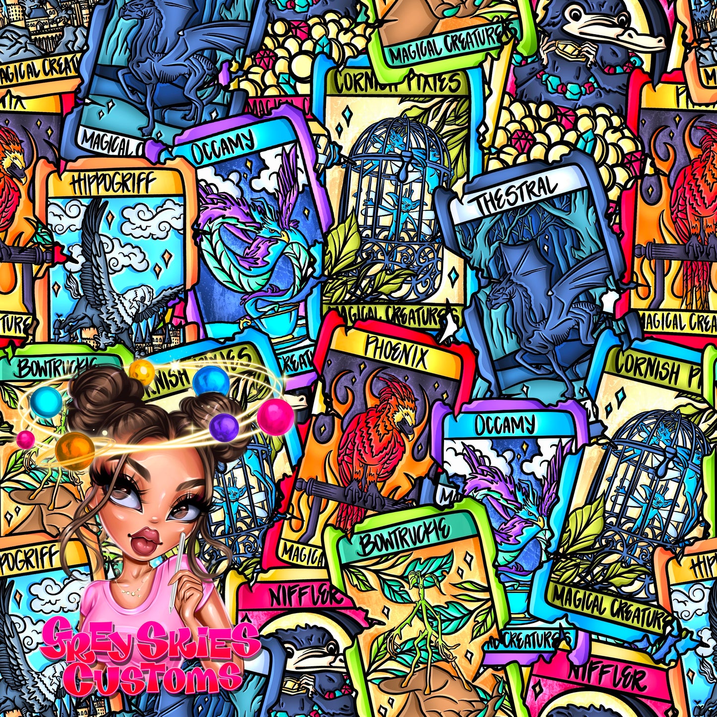 HP Magical Creatures Tarot 🪦