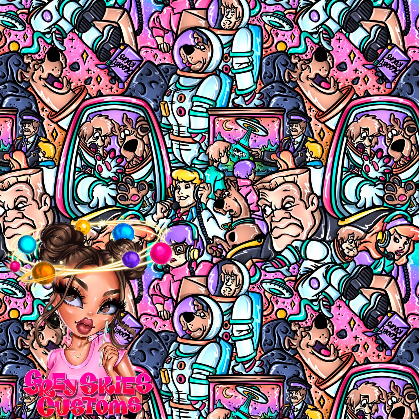 ✨LIMITED✨ Space Scooby- Girl