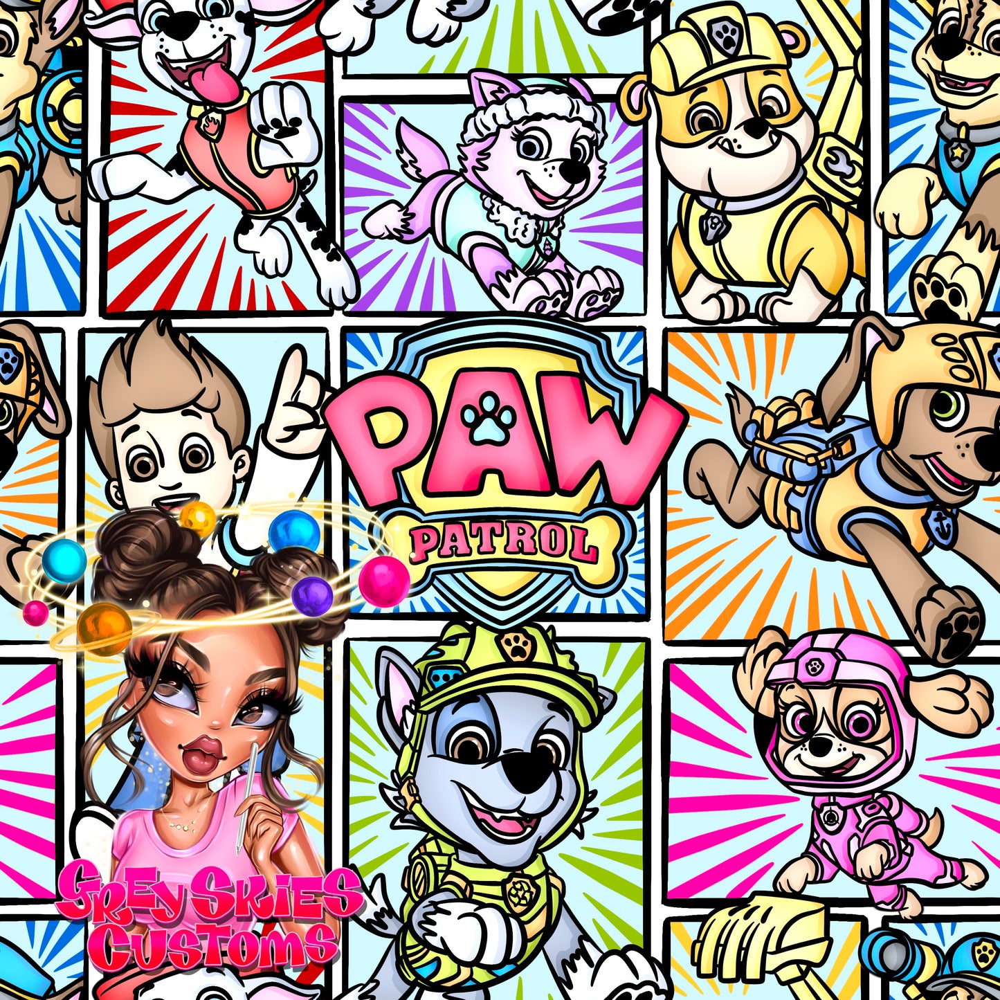 ✨LIMITED✨ paw comic pastel