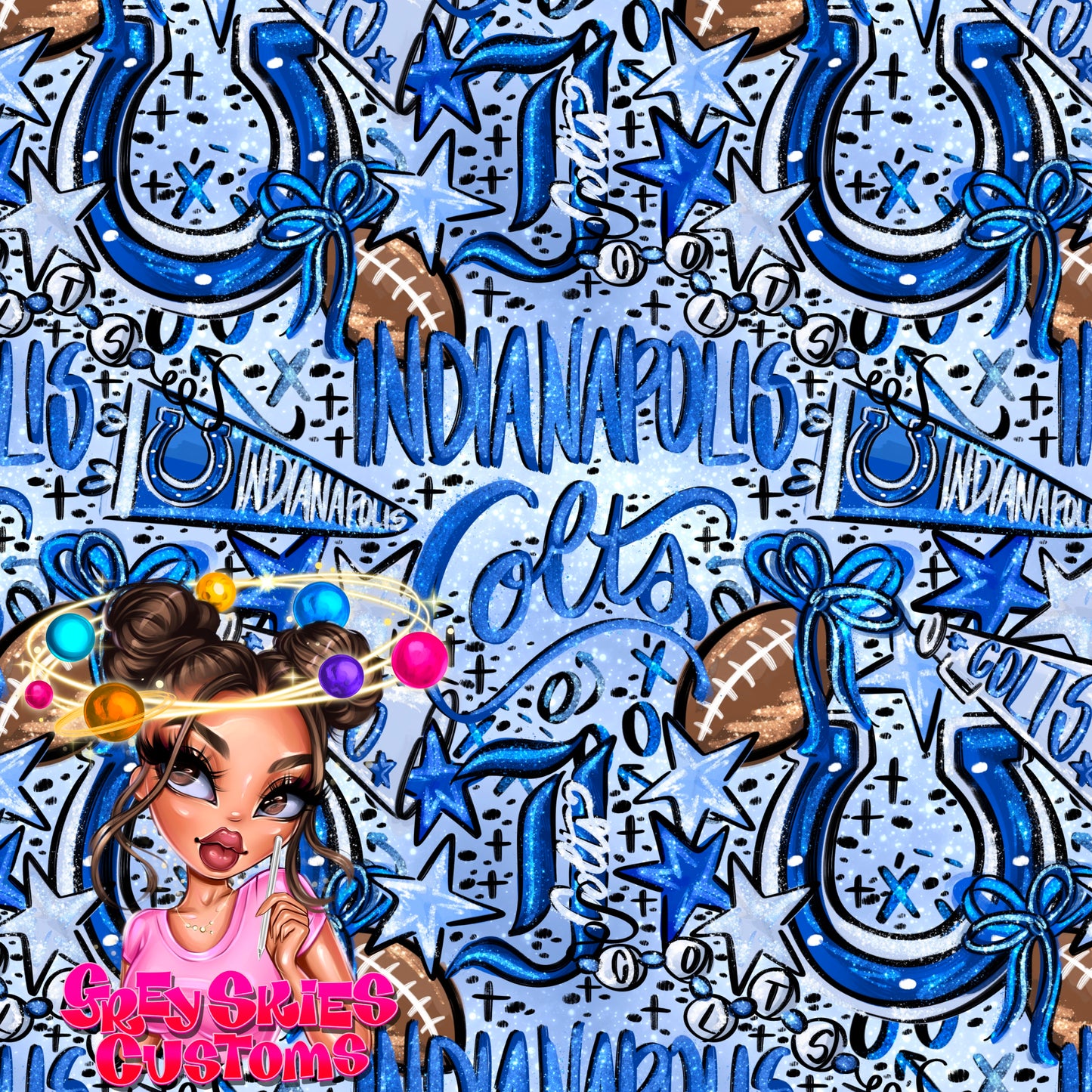 Colts Doodle