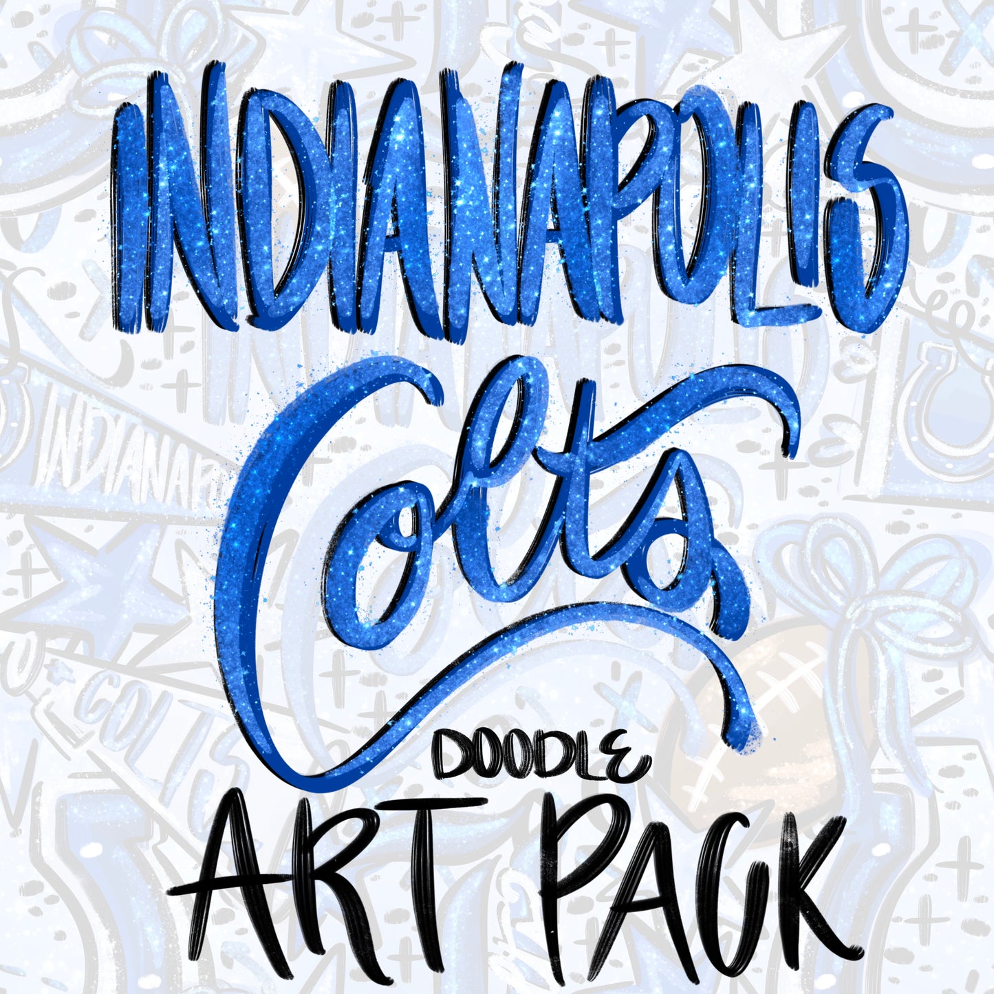Colts Doodle ART PACK