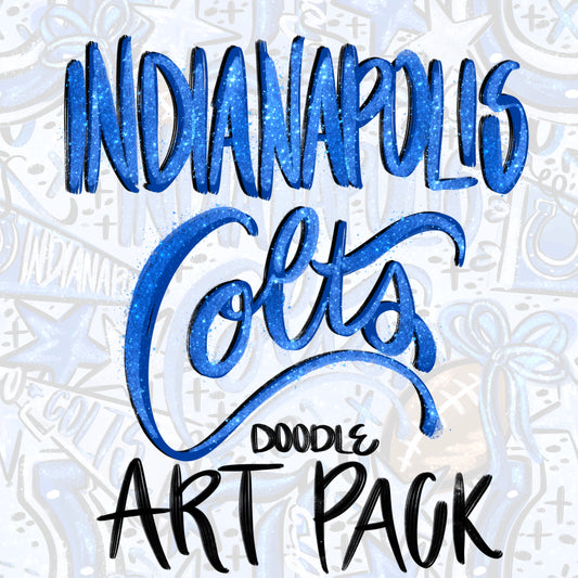 Colts Doodle ART PACK