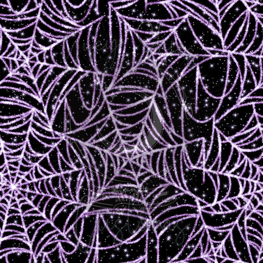 SM- SHIMMER WEB- PURPLE