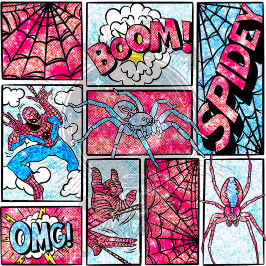 SM- SHIMMER SPIDEY COMIC