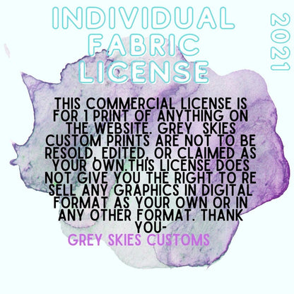 Individual Commercial License